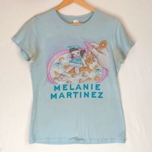 Melanie Martinez Vintage Cereal Bowl Blue 2000s T Shirt Y2K 90s Vintage Retro M